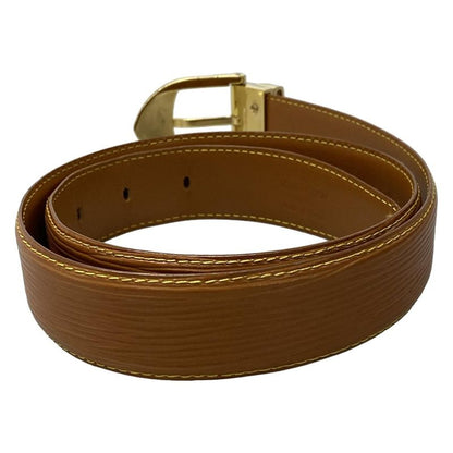 Louis Vuitton Belt Epi 85/34 Santure Classic Epi R15008 Zipangu Gold Leather