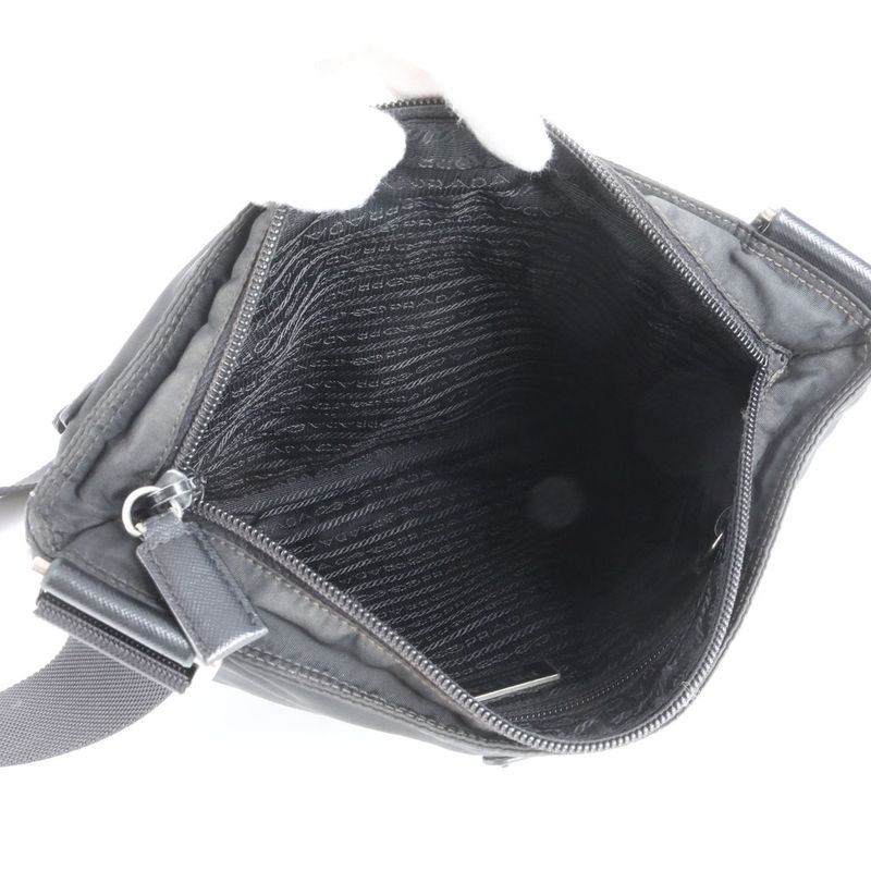 Prada Tessuto Nylon Triangle Logo Shoulder Bag Crossbody Messenger Business Men