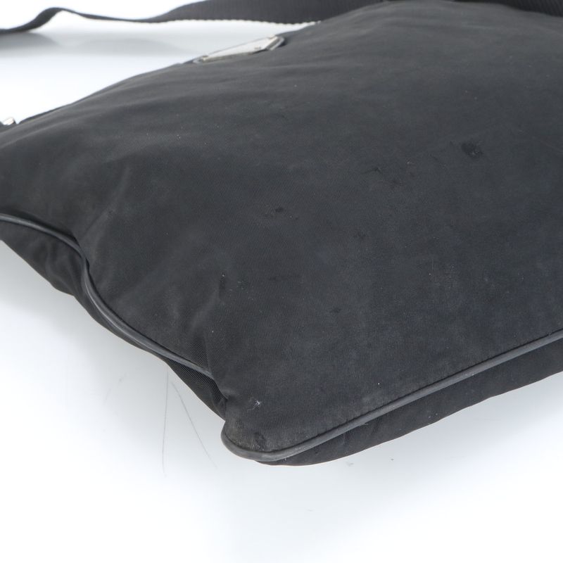 Prada Tessuto Nylon Triangle Logo Shoulder Bag Crossbody Messenger Business Men