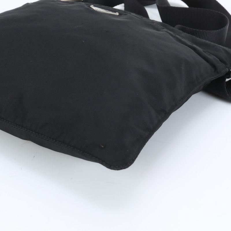 Prada Tessuto Nylon Triangle Logo Shoulder Bag Crossbody Messenger Business