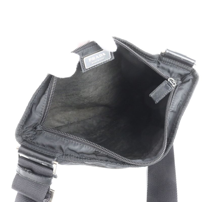 Prada Tessuto Nylon Triangle Logo Shoulder Bag Crossbody Messenger Business