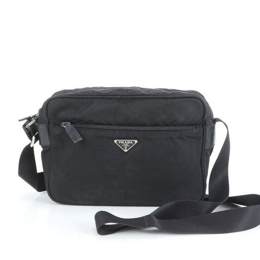 Prada Tessuto Nylon Triangle Logo Shoulder Bag Crossbody Messenger Business