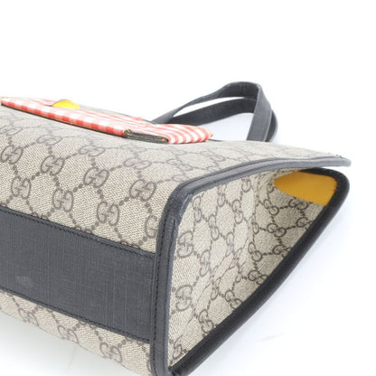 Gucci GG Supreme Chick Children's 606192 Leather Tote Bag Shoulder Hand Women's