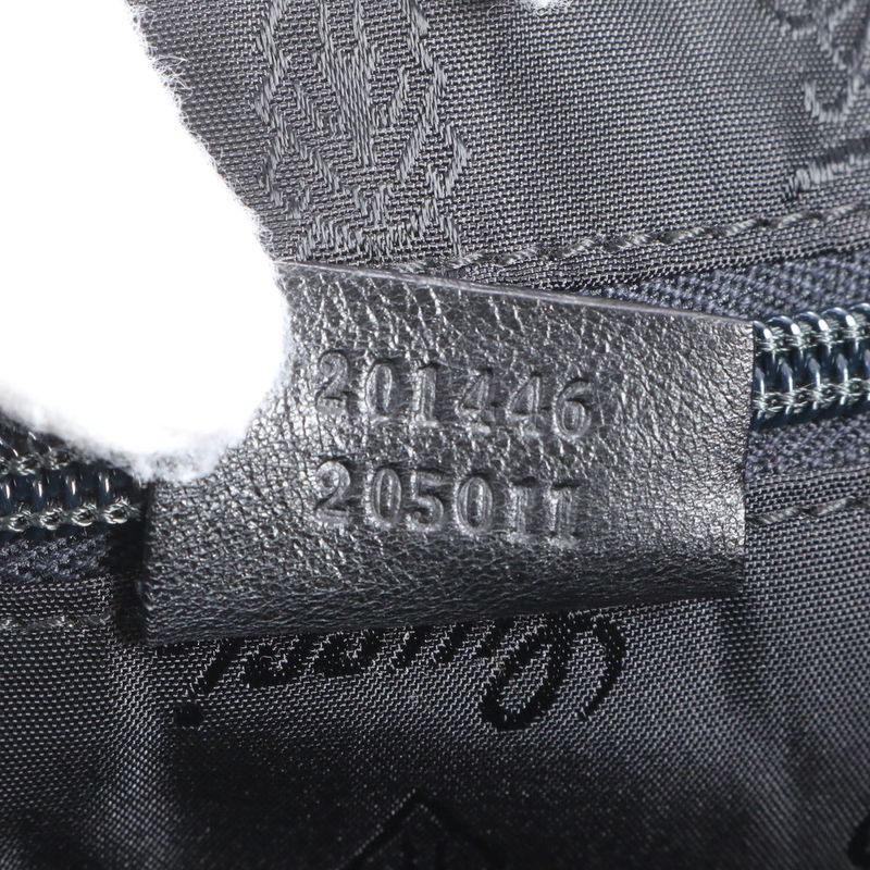 Guccissima With Control Card 201446 Leather Shoulder Bag Crossbody Messenger