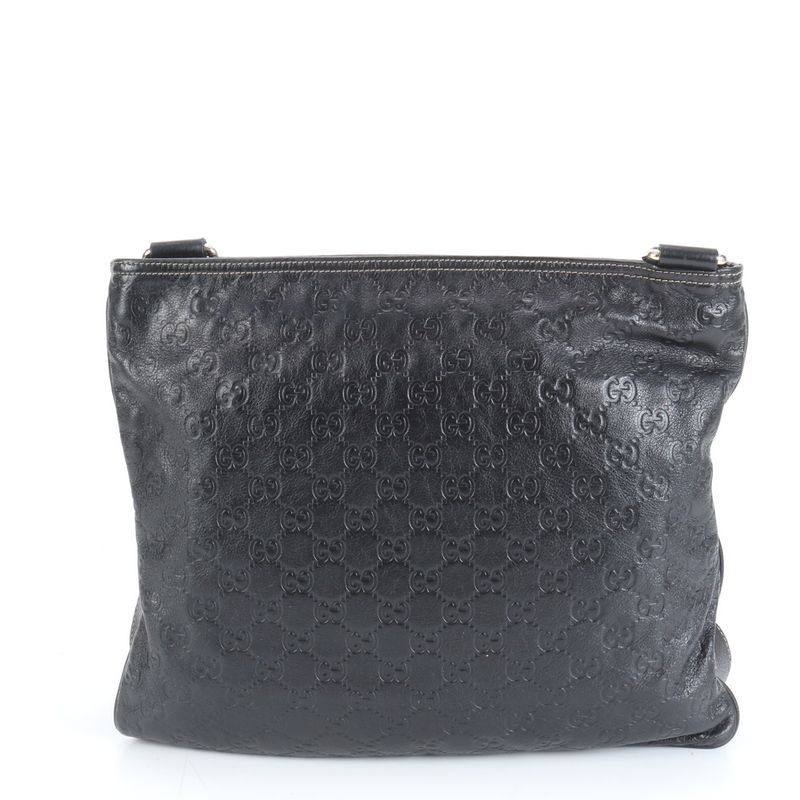 Guccissima With Control Card 201446 Leather Shoulder Bag Crossbody Messenger