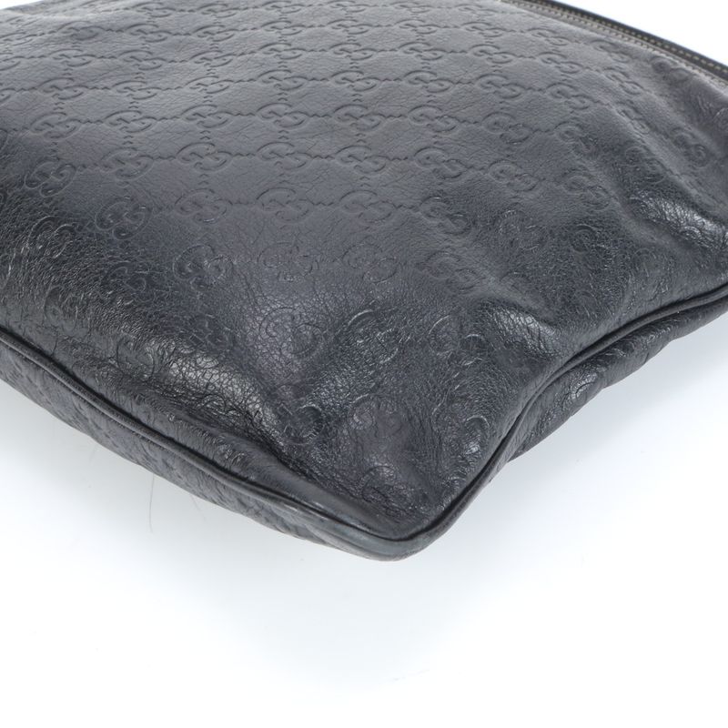 Guccissima With Control Card 201446 Leather Shoulder Bag Crossbody Messenger