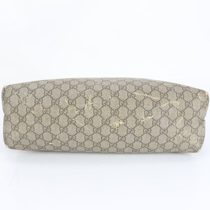 Gucci GG Supreme Sherry Line Leather Tote Bag Shoulder Business Commuter