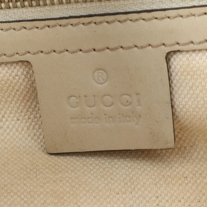 Gucci GG Canvas Sherry Line Ribbon Mayfair Leather Tote Bag Shoulder 257061