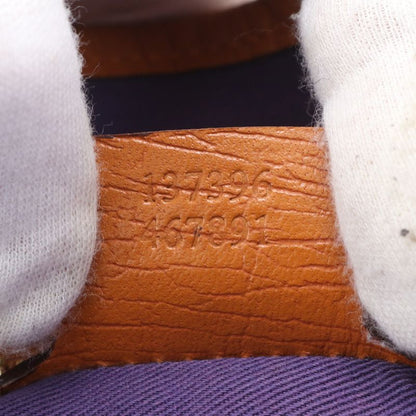 Gucci GG Canvas With Charm 137396 Leather Tote Bag Shoulder Hand Brown Women's