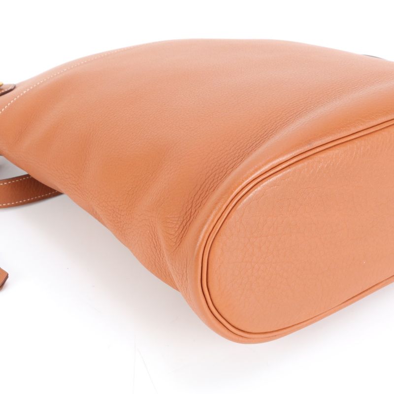 Hermes Movie Femme Marked 0Z Leather Shoulder Bag Messenger Business Commuter