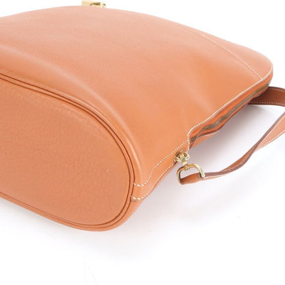 Hermes Movie Femme Marked 0Z Leather Shoulder Bag Messenger Business Commuter