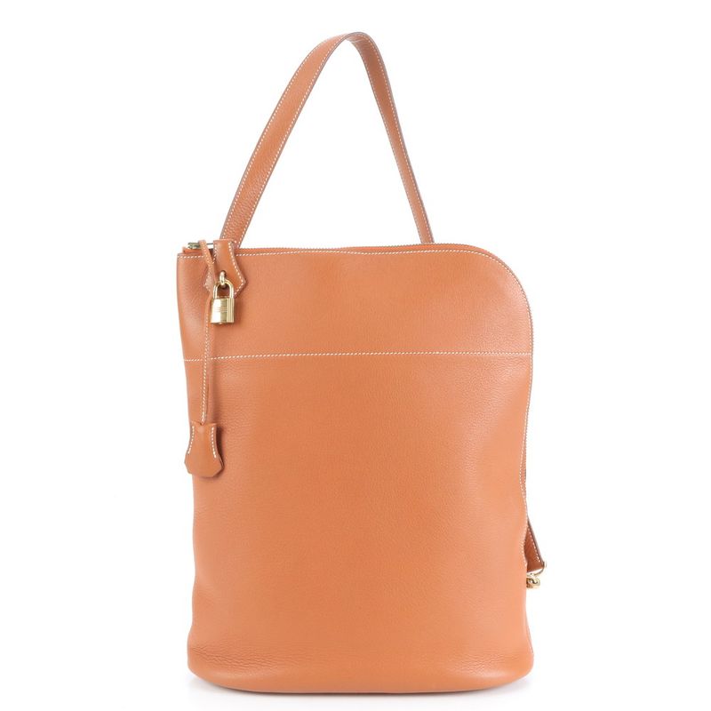 Hermes Movie Femme Marked 0Z Leather Shoulder Bag Messenger Business Commuter