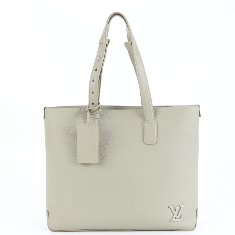 Louis Vuitton LV Aerogram Fastline Tote Bag Leather Shoulder Business A4 Men's