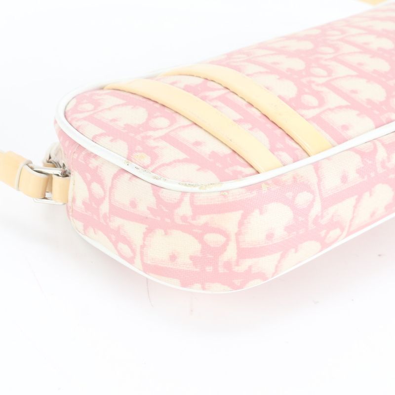 Christian Dior Number 2 Trotter Shoulder Bag Shoulder One Shoulder Tote Pink