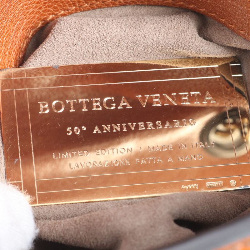 Bottega Veneta Crocodile Embossed Leather 2WAY Chain Shoulder Bag Shoulder Tote