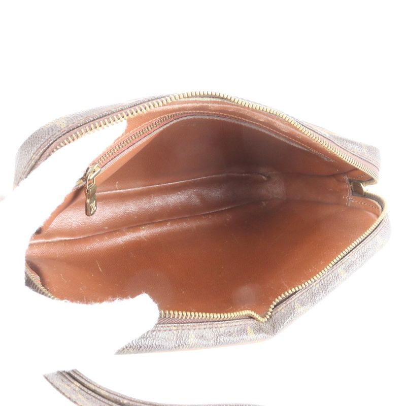 No Solid Louis Vuitton Monogram Marly Dragonne GM M51825 Leather Second Bag