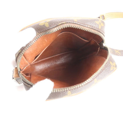 Louis Vuitton Monogram Danube M45266 Leather Shoulder Bag Crossbody Brown Women