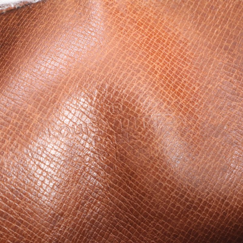 Louis Vuitton Monogram Danube M45266 Leather Shoulder Bag Crossbody Brown Women