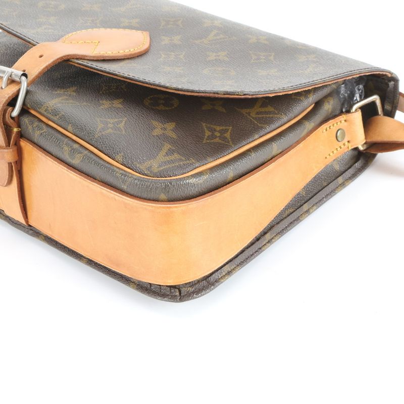 Louis Vuitton Monogram Cartesiere GM M51252 Leather Shoulder Bag Crossbody