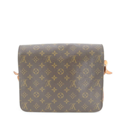 Louis Vuitton Monogram Cartesiere GM M51252 Leather Shoulder Bag Crossbody
