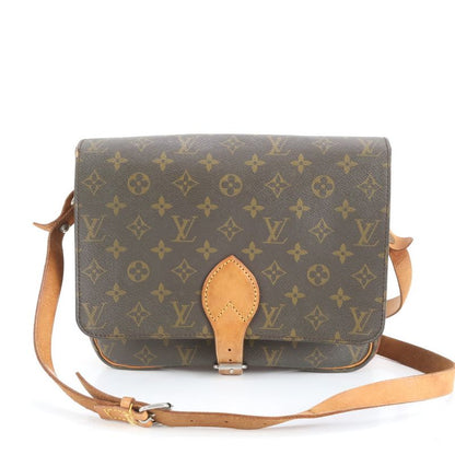 Louis Vuitton Monogram Cartesiere GM M51252 Leather Shoulder Bag Crossbody