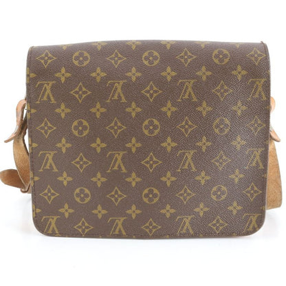 Louis Vuitton Monogram Cartesiere GM M51252 Leather Shoulder Bag Crossbody