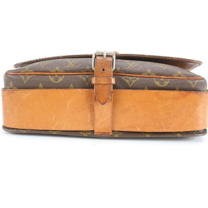 Louis Vuitton Monogram Cartesiere GM M51252 Leather Shoulder Bag Crossbody