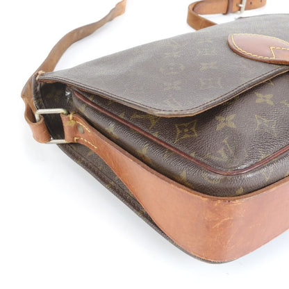 Louis Vuitton Monogram Cartesiere GM M51252 Leather Shoulder Bag Crossbody