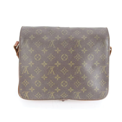 Louis Vuitton Monogram Cartesiere GM M51252 Leather Shoulder Bag Crossbody