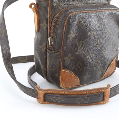 Louis Vuitton Monogram Amazon M45236 Leather Shoulder Bag Crossbody Brown Women