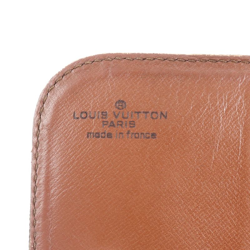 Louis Vuitton Monogram Cartesiere MM M51253 Leather Shoulder Bag Crossbody