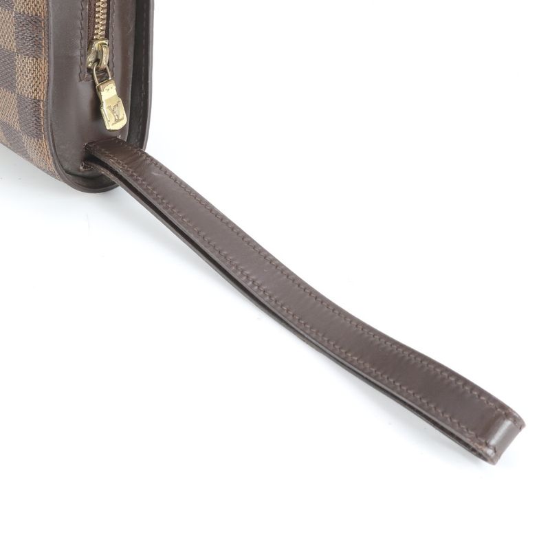 Louis Vuitton Damier Saint Louis N51993 Leather Second Bag Clutch Pouch