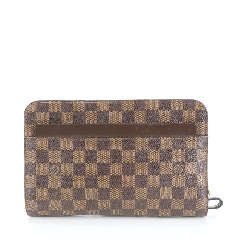 Louis Vuitton Damier Saint Louis N51993 Leather Second Bag Clutch Pouch