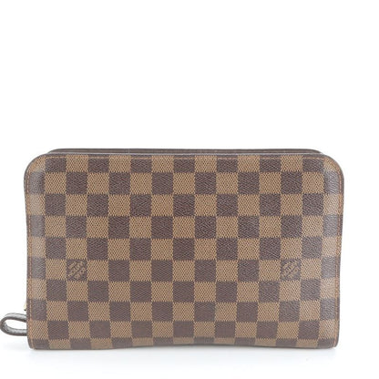 Louis Vuitton Damier Saint Louis N51993 Leather Second Bag Clutch Pouch