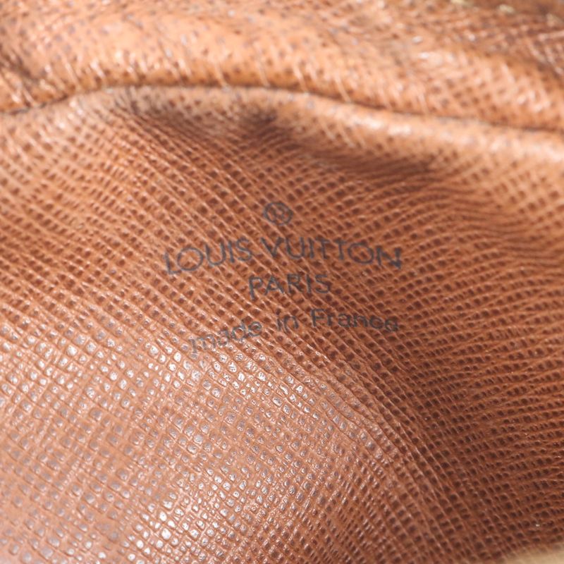 Louis Vuitton Monogram Danube M45266 Leather Shoulder Bag Crossbody Brown Tote