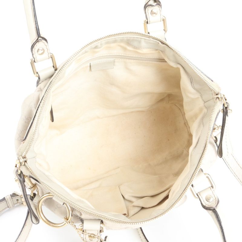 Guccissima Sookie Leather 2WAY Tote Bag Crossbody Shoulder 247902 Gold Hardware