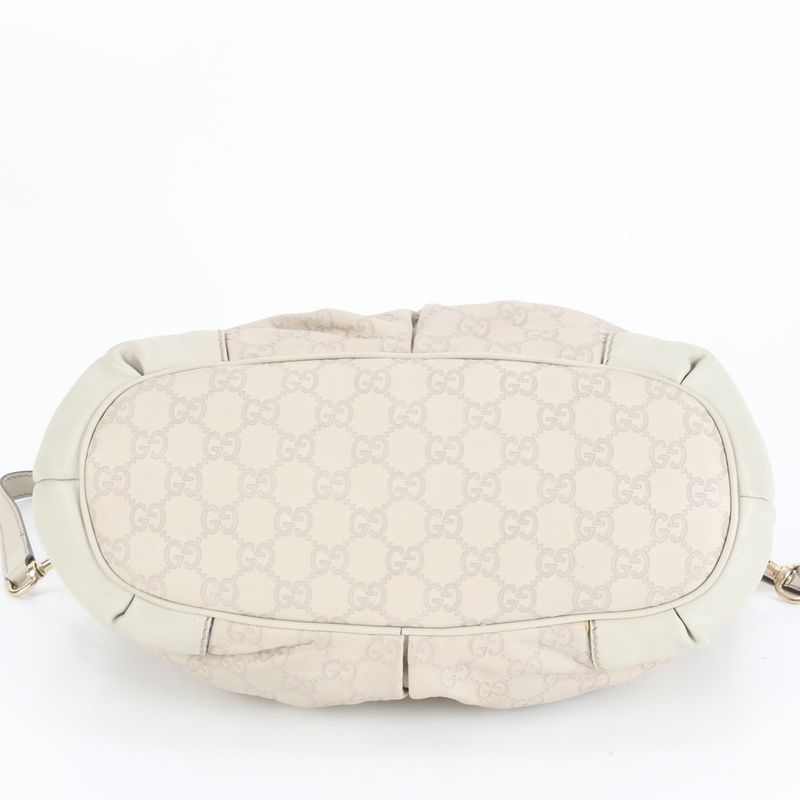 Guccissima Sookie Leather 2WAY Tote Bag Crossbody Shoulder 247902 Gold Hardware