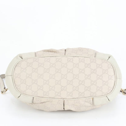 Guccissima Sookie Leather 2WAY Tote Bag Crossbody Shoulder 247902 Gold Hardware