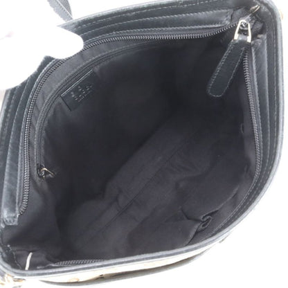 Gucci GG Canvas Sherry Line Leather Shoulder Bag Crossbody Messenger Business