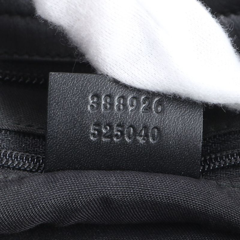 Gucci GG Canvas Sherry Line Leather Shoulder Bag Crossbody Messenger Business