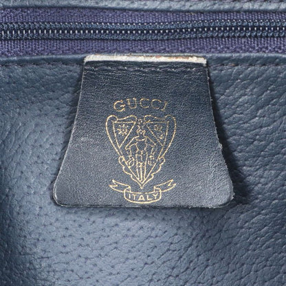 Vintage Old Gucci GG Supreme Leather 2WAY Handbag Mini Boston Shoulder Women