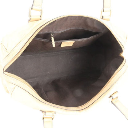 Guccissima Leather Tote Bag Shoulder Hand Mini Boston 257288 Beige Women's ERE