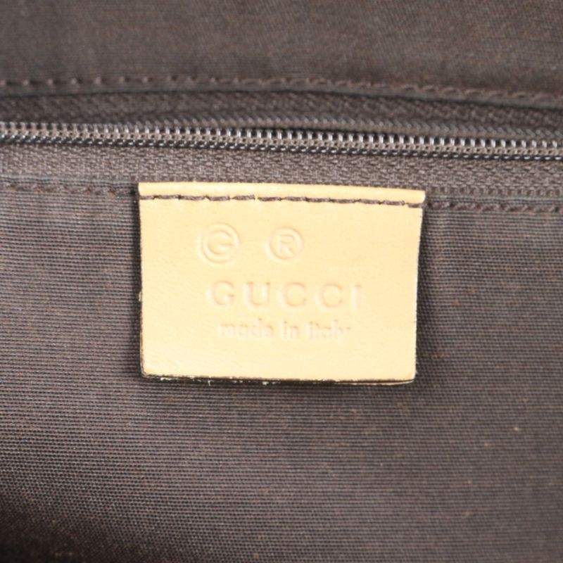 Guccissima Leather Tote Bag Shoulder Hand Mini Boston 257288 Beige Women's ERE