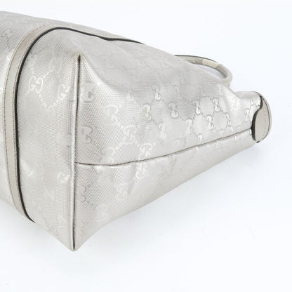 Gucci With Control Card GG Imprime 197953 Leather Tote Bag Shoulder Hand