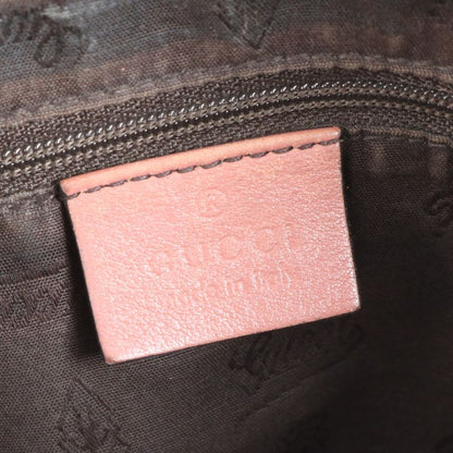 Guccissima Sookie Leather 2WAY Shoulder Bag Crossbody Hand Tote Pink 247902