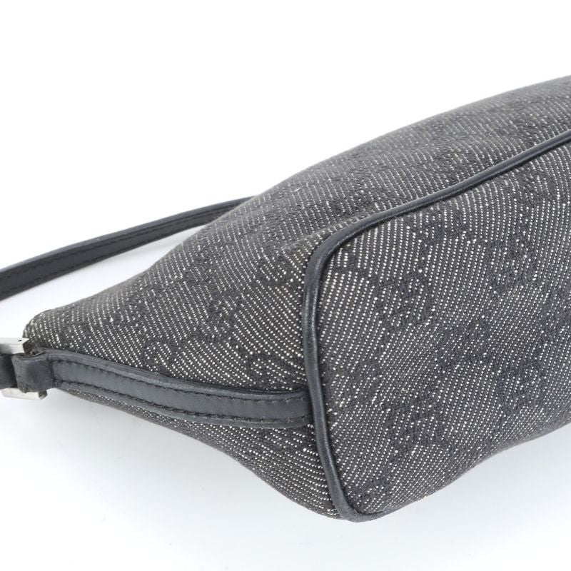 Gucci GG Canvas Leather Shoulder Bag Shoulder One Shoulder Accessory Pouch