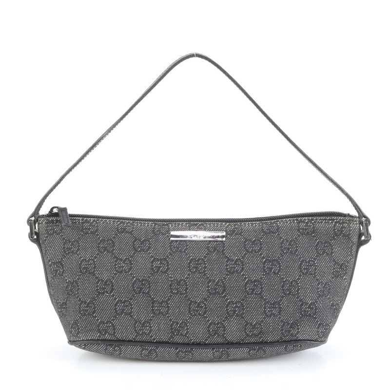 Gucci GG Canvas Leather Shoulder Bag Shoulder One Shoulder Accessory Pouch