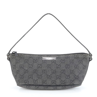 Gucci GG Canvas Leather Shoulder Bag Shoulder One Shoulder Accessory Pouch