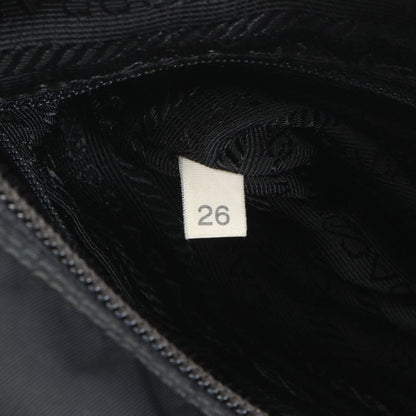 Prada Tessuto Nylon Leather Shoulder Bag Crossbody Messenger Business Commuter
