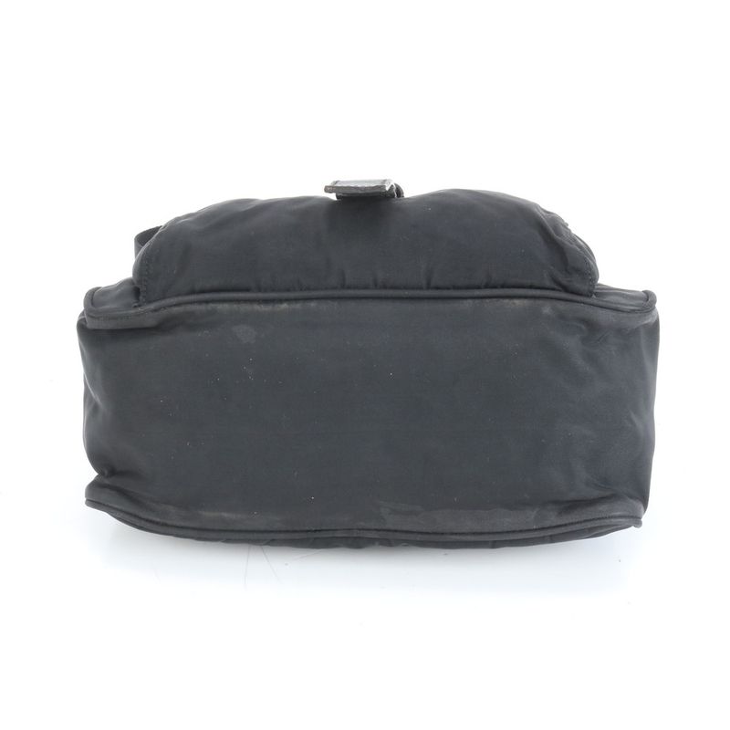 Prada Tessuto Nylon Leather Shoulder Bag Crossbody Messenger Business Commuter